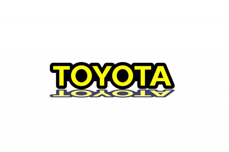 Toyota FJ CRUISER tailgate trunk rear emblem with TOYOTA logo