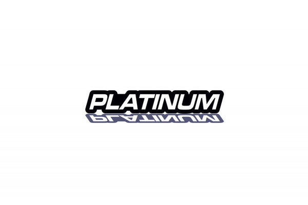 Toyota Radiator grille emblem with Platinum logo