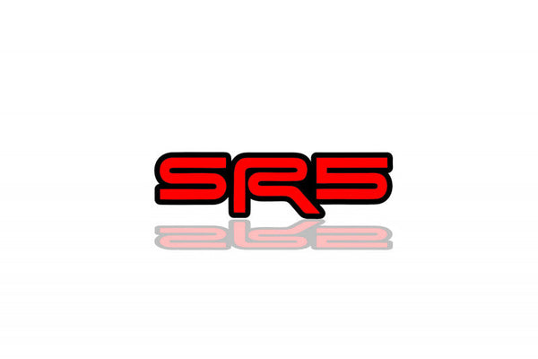 Toyota Radiator grille emblem with SR5 logo
