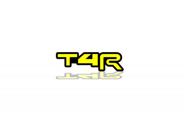 Toyota Radiator grille emblem with T4R logo