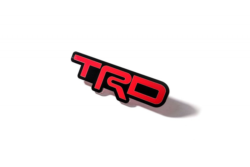Toyota Radiator grille emblem with TRD logo - decoinfabric