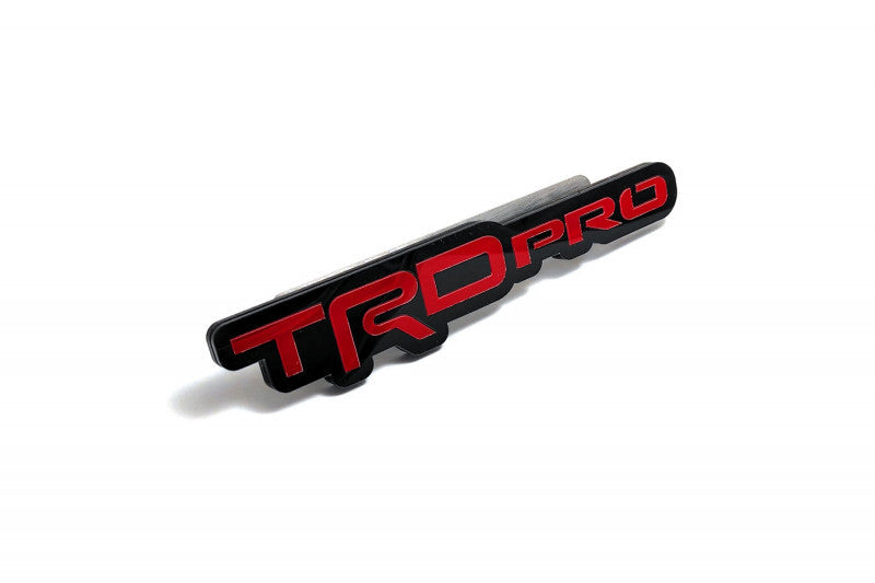 Toyota Radiator grille emblem with TRDpro logo Toyota emblems decoinfabric