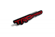 Toyota Radiator grille emblem with TRDpro logo Toyota emblems decoinfabric