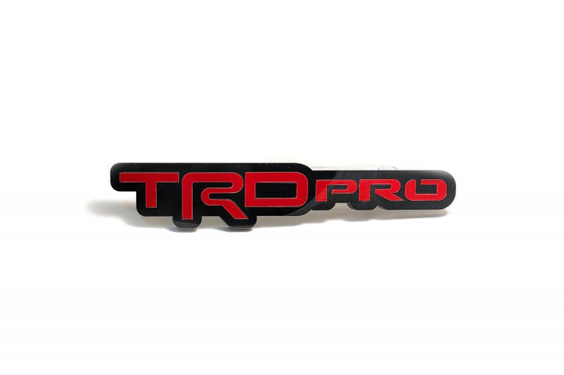 Toyota Radiator grille emblem with TRDpro logo - decoinfabric