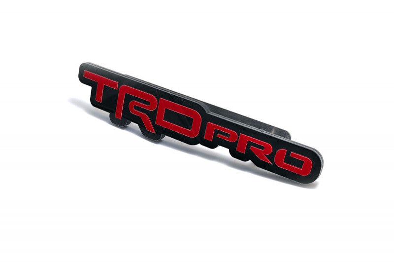Toyota Radiator grille emblem with TRDpro logo