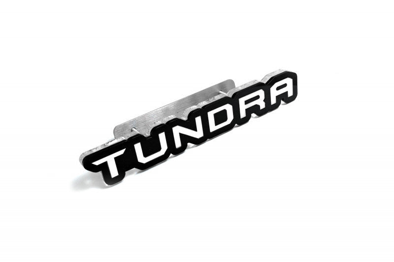 Toyota Radiator grille emblem with Tundra III logo - decoinfabric