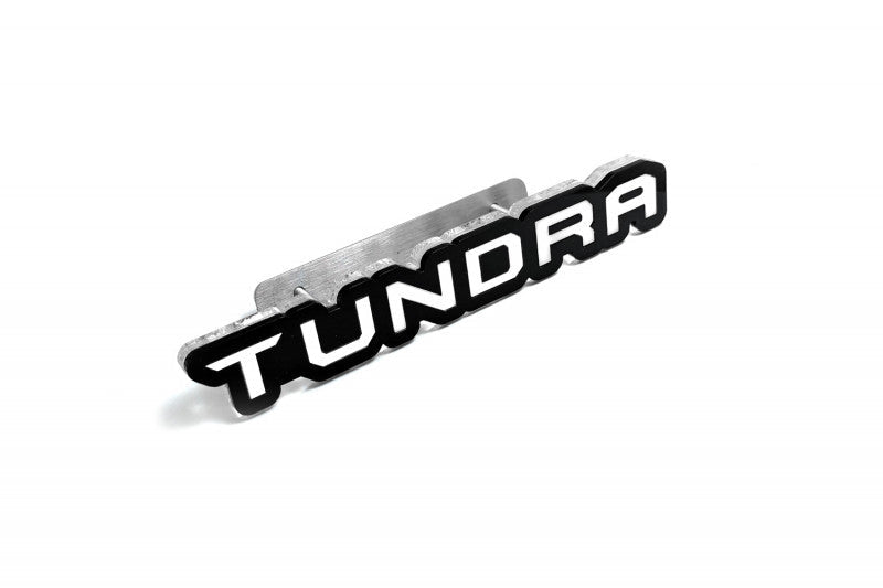 Toyota Radiator grille emblem with Tundra III logo Toyota emblems decoinfabric