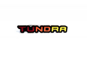 Toyota Emblem & Badges set with Tundra III logo (Tricolor) Toyota emblems decoinfabric