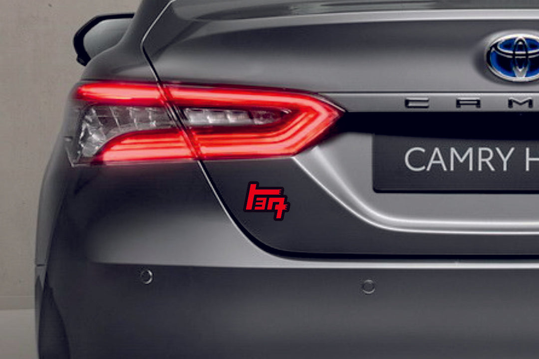 Toyota Emblem & Badges set with TEQ logo Toyota emblems decoinfabric