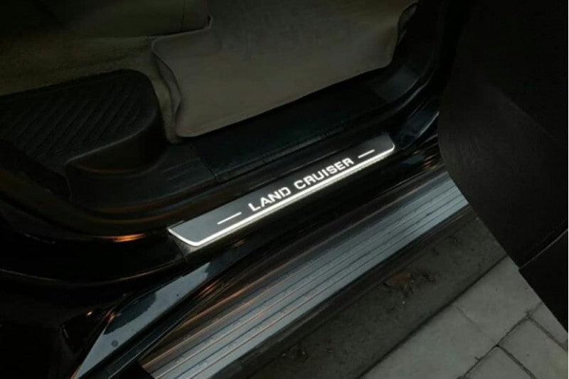 Toyota bZ4X 2022+ Auto Door Sill Plates With bZ4X Logo