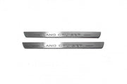 Toyota LC 200 2007-2021 Auto Door Sill Plates With Logo Land Cruiser (type 2) Toyota Led Door Sills opdesign