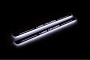 Toyota LC 200 2007-2021 Auto Door Sill Plates With Logo Land Cruiser Toyota Led Door Sills opdesign