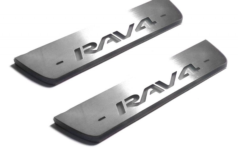 Toyota Rav4 V 2013-2018 Car Sill With Logo Rav4 Toyota Led Door Sills opdesign