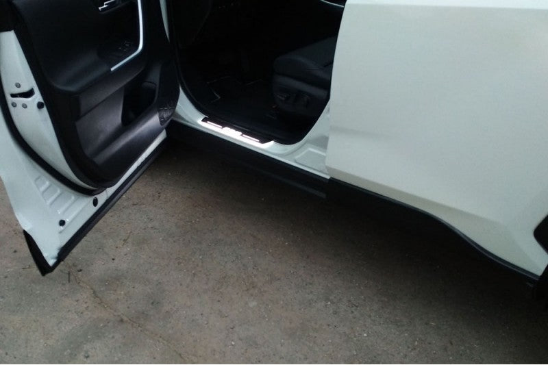 Toyota Rav4 V 2013-2018 Car Sill With Logo Rav4 Toyota Led Door Sills opdesign