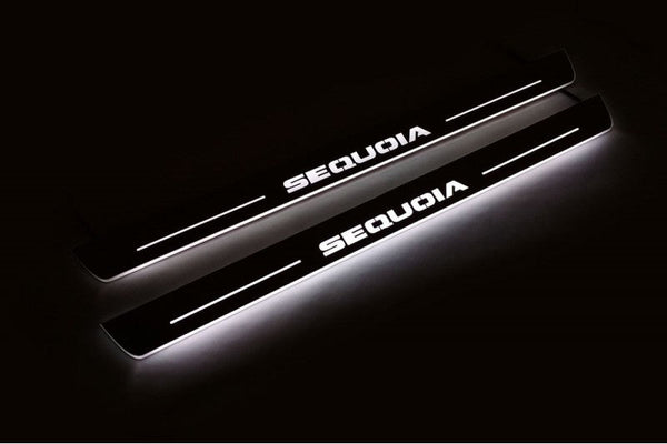 Toyota Sequoia II Car Door Sill With Logo Sequoia