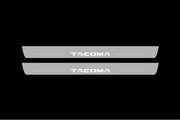 Toyota Tacoma II 2005-2016 Door Sill Protectors With Logo Tacoma Toyota Led Door Sills opdesign