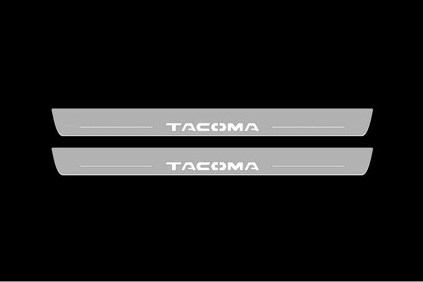 Toyota Tacoma II Door Sill Protectors With Logo Tacoma