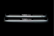 Toyota Tundra II 2007-2013 Led Door Sills With Logo TRDpro (CrewMax) Toyota Led Door Sills opdesign