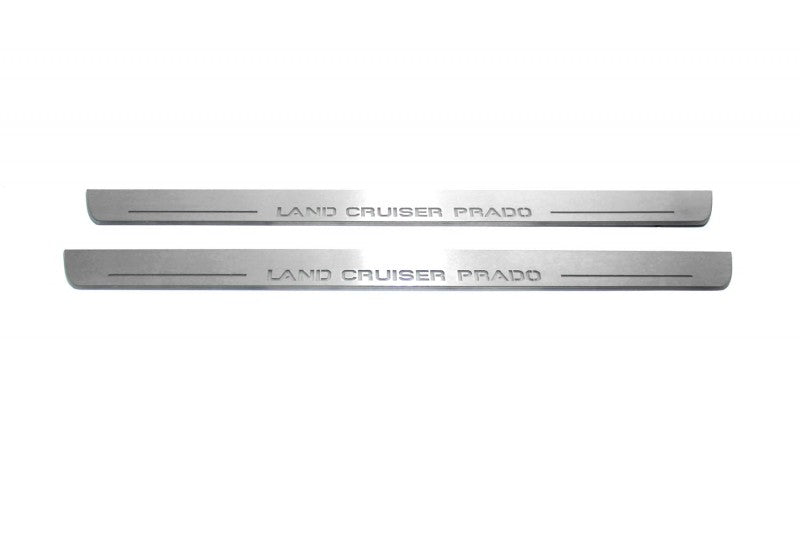 Toyota Prado 120 Led Sill Plates With Logo Land Cruiser Prado - decoinfabric
