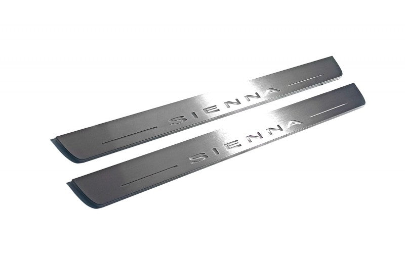 Toyota Sienna III 2011–2020 Auto Door Sills With Logo Sienna Toyota Led Door Sills opdesign
