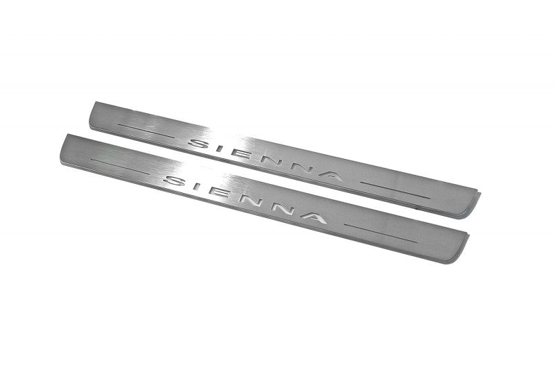 Toyota Sienna III 2011–2020 Auto Door Sills With Logo Sienna Toyota Led Door Sills opdesign