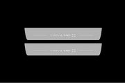 Vauxhall Crossland X 2017+ Door Sill Protectors With Logo Crossland X Vauxhall Led Door Sills opdesign