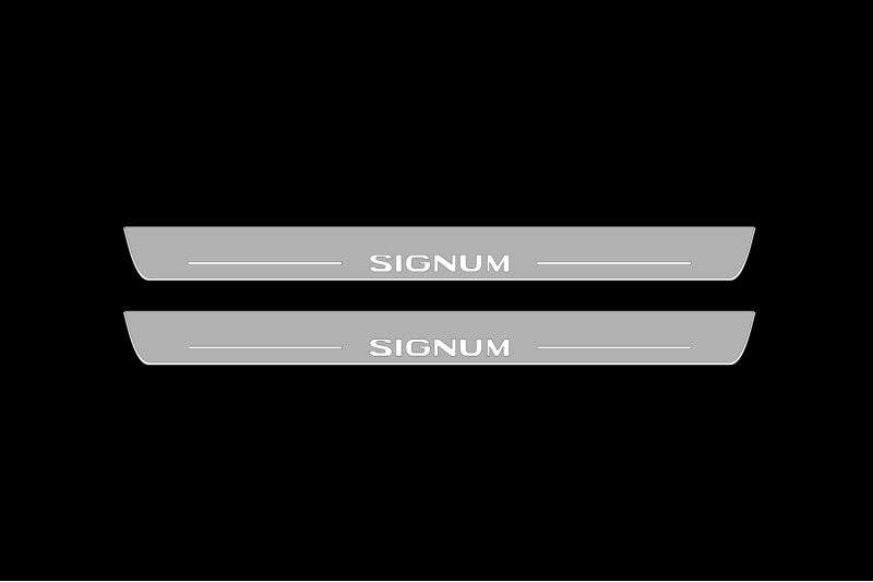 Vauxhall Signum Led Door Sills With Logo Signum - decoinfabric