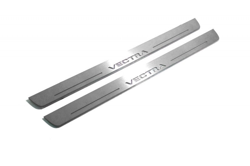 Vauxhall Vectra C 2002–2008 Door Sill Led Plate With Logo Vectra Vauxhall Led Door Sills opdesign