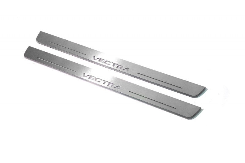 Vauxhall Vectra C Door Sill Led Plate With Logo Vectra - decoinfabric
