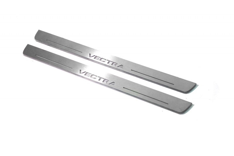 Vauxhall Vectra C 2002–2008 Door Sill Led Plate With Logo Vectra Vauxhall Led Door Sills opdesign