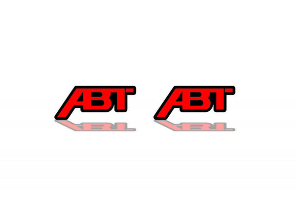 Volkswagen emblem (badges) for fenders with ABT logo