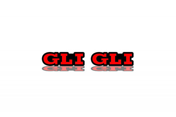 Volkswagen emblem (badges) for fenders with GLI logo