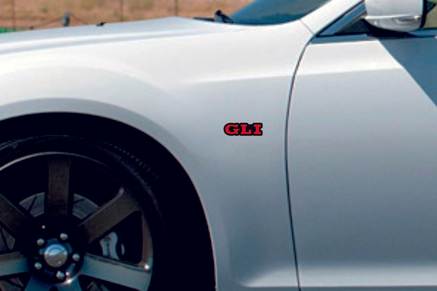 Volkswagen emblem (badges) for fenders with GLI logo Volkswagen emblems decoinfabric
