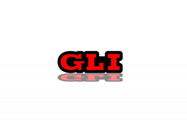 Volkswagen Radiator grille emblem with GLI logo - decoinfabric