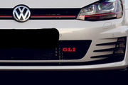 Volkswagen Radiator grille emblem with GLI logo Volkswagen emblems decoinfabric
