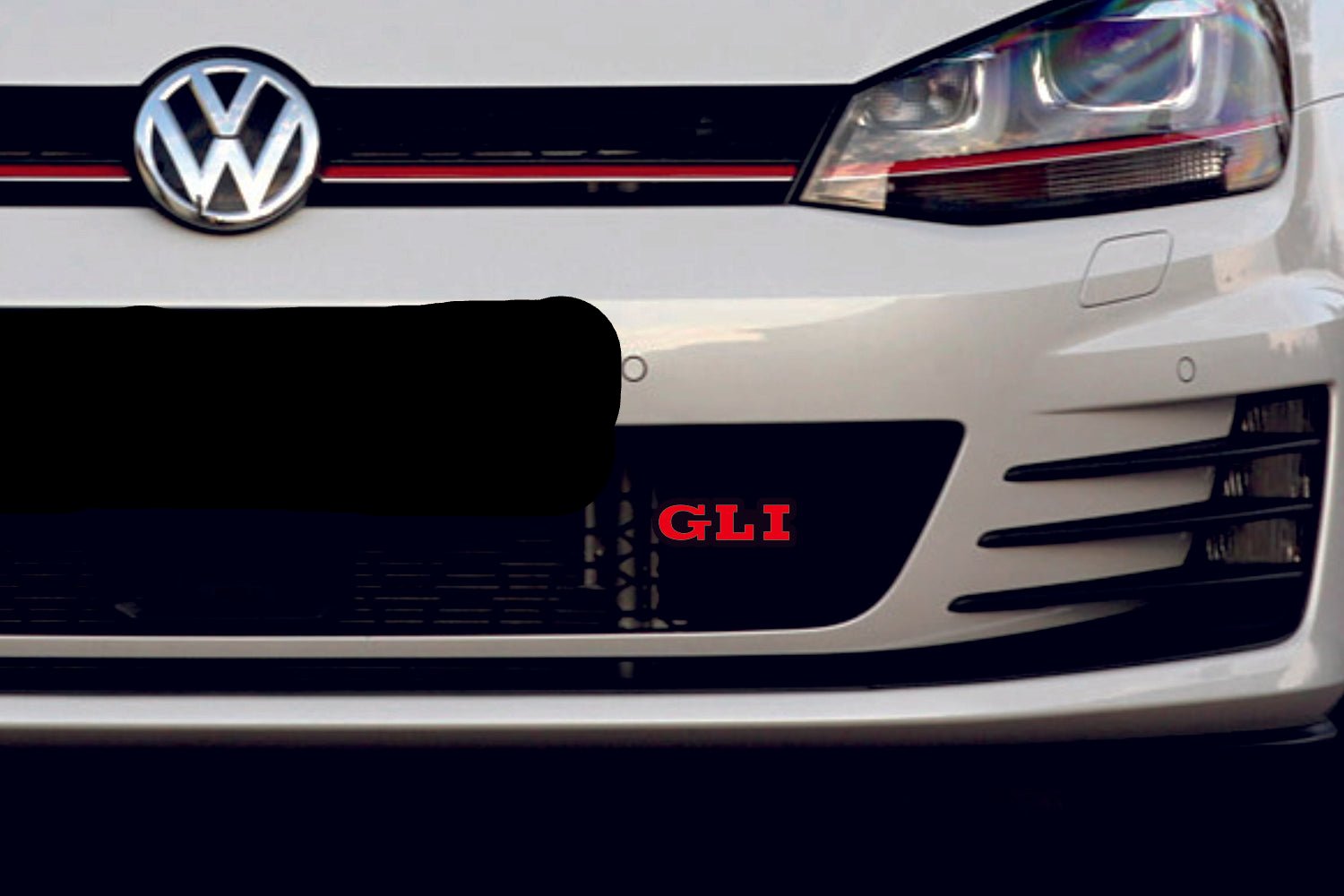 Volkswagen Emblem & Badge Set - Grille and Tailgate GLI logo Volkswagen emblems decoinfabric