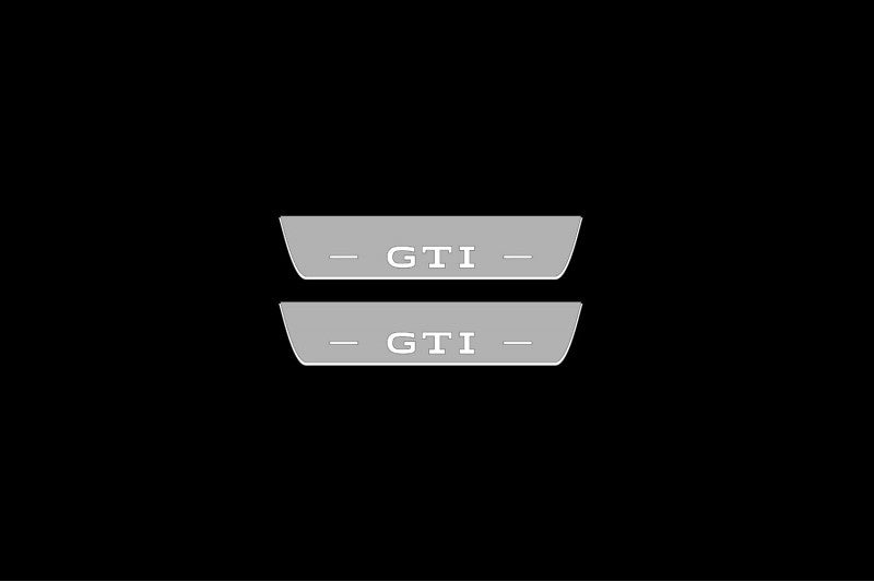 Volkswagen Golf VIII 2020+ Car Sill With Logo GTI Volkswagen Led Door Sills opdesign