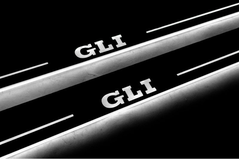 Volkswagen Jetta VII Car Light Sill With Logo GLI - decoinfabric