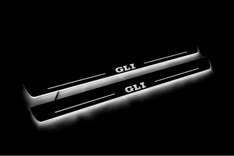 Volkswagen Jetta VII 2019+ Car Light Sill With Logo GLI Volkswagen Led Door Sills opdesign
