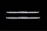 Volkswagen Passat B7 USA 2011-2019 LED Door Sill With Logo Passat Volkswagen Led Door Sills opdesign