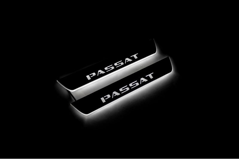 Volkswagen Passat B8 Car Door Sill With Logo Passat - decoinfabric