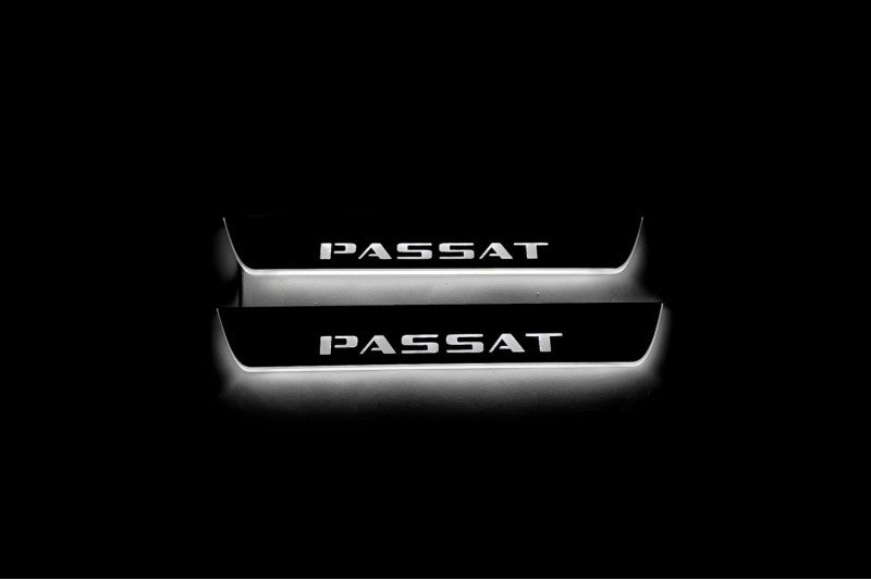Volkswagen Passat B8 Car Door Sill With Logo Passat - decoinfabric