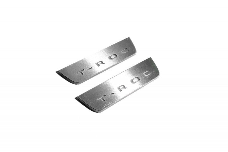 Volkswagen T-Roc Door Sill Protectors With Logo T-Roc - decoinfabric