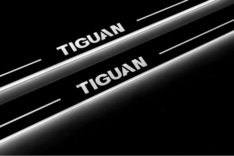 Volkswagen Tiguan II Door Still Light With Logo Tiguan - decoinfabric