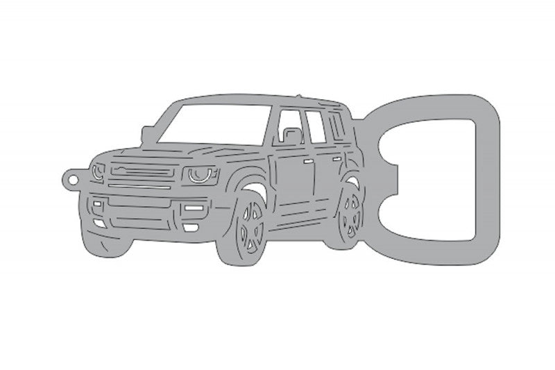Keychain Bottle Opener for Land Rover Defender II 5D 2019+ Keychains opdesign