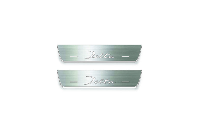 Lancia Delta III 2008-2014 Led Door Sills With Logo Delta