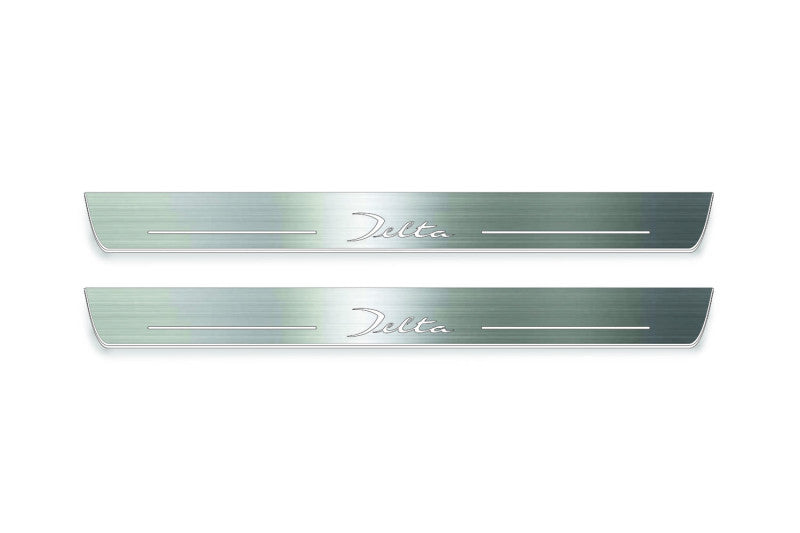 Lancia Delta III 2008-2014 Led Door Sills With Logo Delta