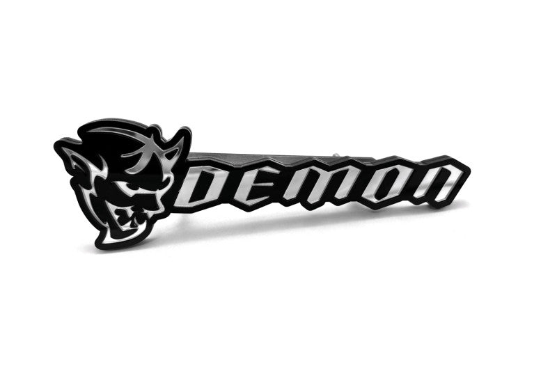 Dodge Radiator grille emblem with Demon logo (type 2) Dodge emblems decoinfabric