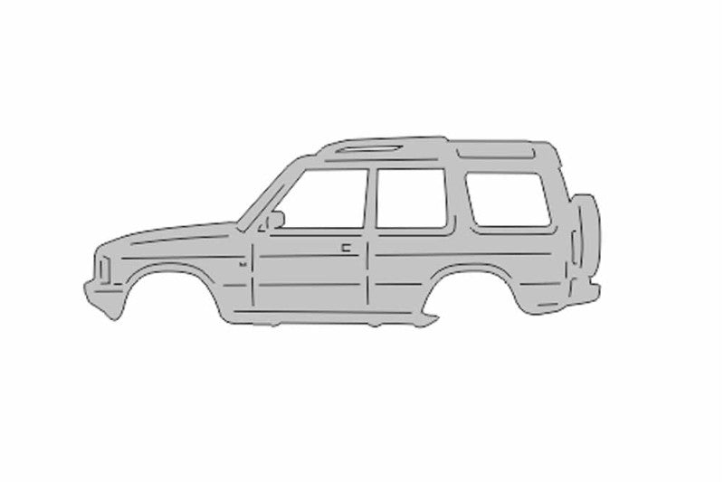 Keychain Bottle Opener for Land Rover Discovery I 1989-1998 Keychains opdesign