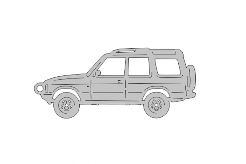 Car Keychain for Range Rover Discovery I 1989-1998 (type STEEL) Keychains opdesign